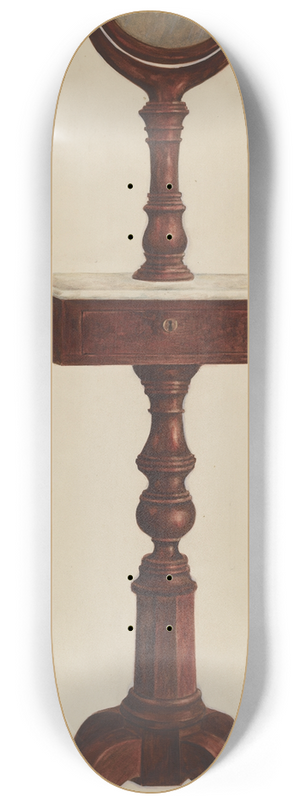 Charles Bowman - Shaving Stand 8.25 inch art skate deck