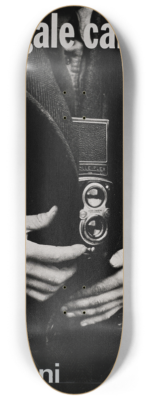 Charles Breijer - De illegale camera 8.25 inch art skate deck