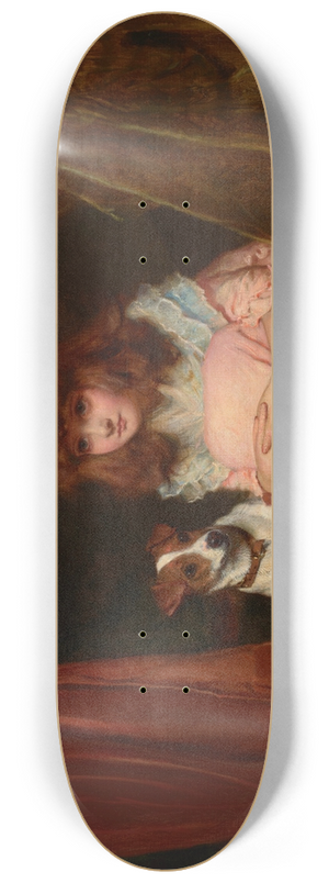 Charles Burton Barber - A Cubby House 8.25 inch art skate deck