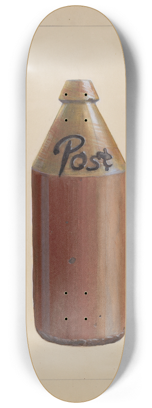 Charles Caseau - Bottle, Root Beer 8.25 inch art skate deck
