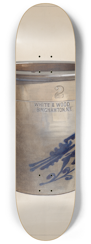 Charles Caseau - Crock 8.25 inch art skate deck