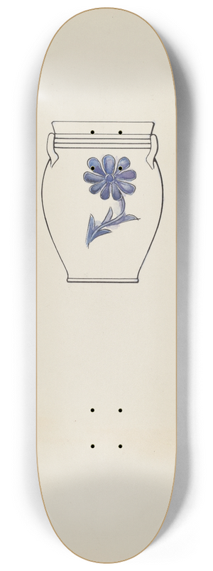 Charles Caseau - Crock 8.25 inch art skate deck