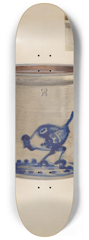 Charles Caseau - Crock 8.25 inch art skate deck