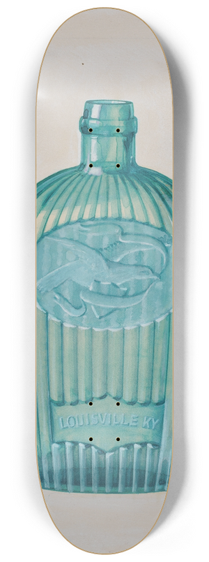 Charles Caseau - Flask 8.25 inch art skate deck