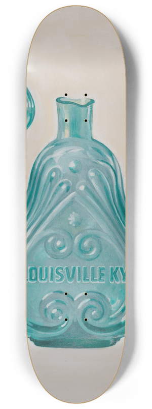 Charles Caseau - Flask 8.25 inch art skate deck