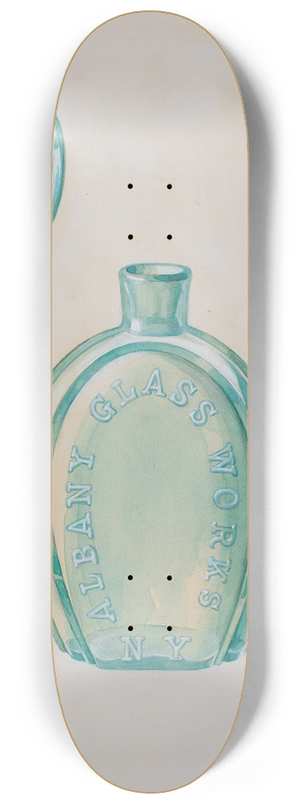 Charles Caseau - Flask 8.25 inch art skate deck