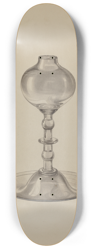 Charles Caseau - Lamp 8.25 inch art skate deck