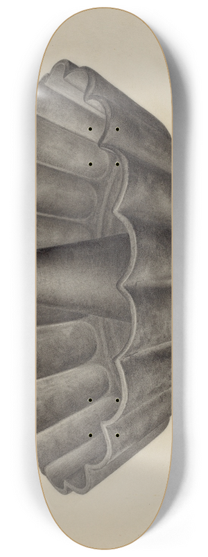Charles Charon - Cake Mold 8.25 inch art skate deck