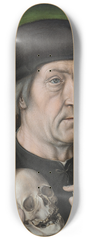 Albrecht Bouts - Self-portrait 8.25 inch art skate deck