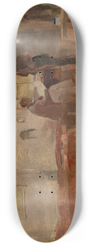 Charles Conder - Impressionists camp 8.25 inch art skate deck