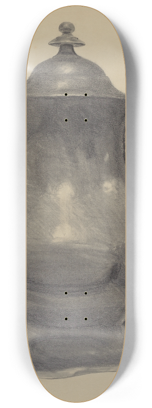 Charles Cullen - Pewter Pitcher 8.25 inch art skate deck