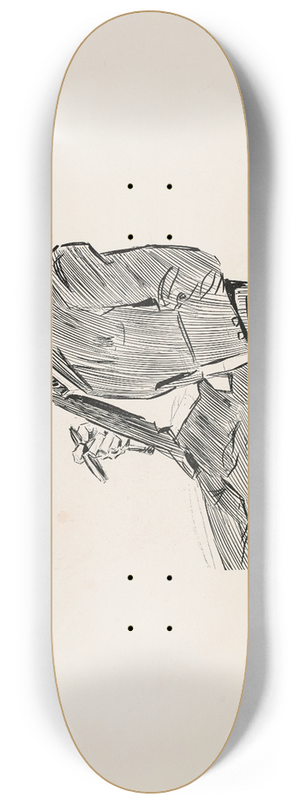 Charles Dana Gibson - Phil May 8.25 inch art skate deck