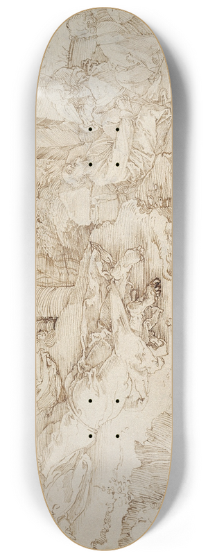 Albrecht Drer - Agony in the Garden 8.25 inch art skate deck