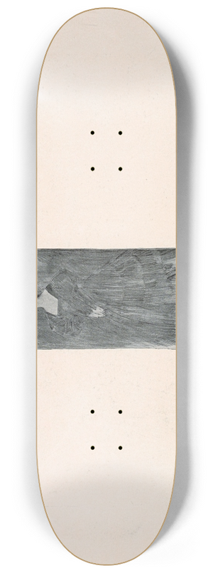 Charles Dana Gibson - Untitled 8.25 inch art skate deck