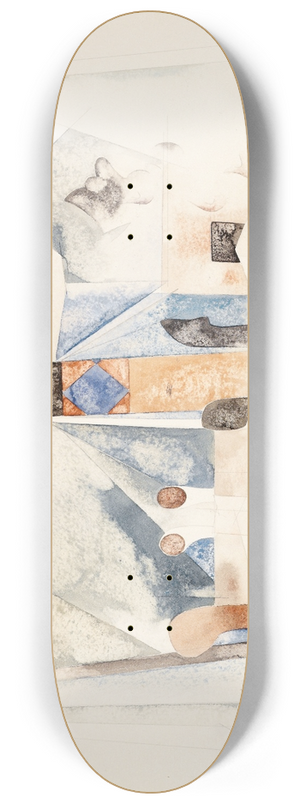 Charles Demuth - Bermuda Landscape No. 1 8.25 inch art skate deck