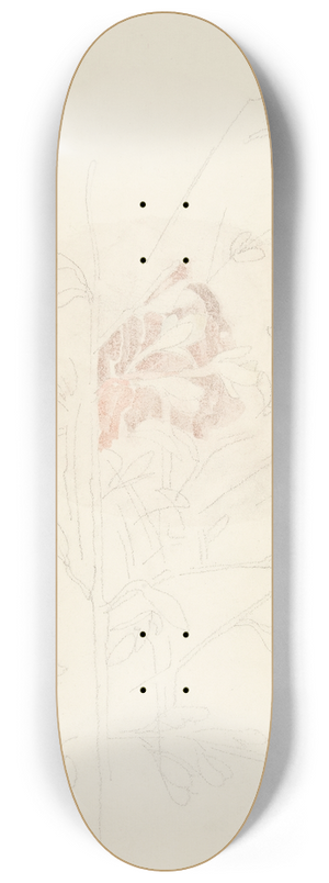 Charles Demuth - Flower 8.25 inch art skate deck