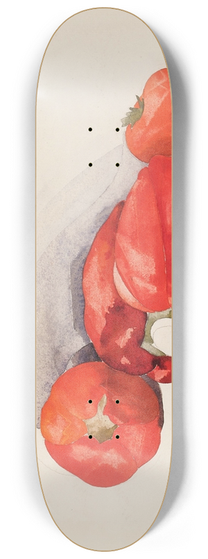 Charles Demuth - Pepper and Tomatoes 8.25 inch art skate deck