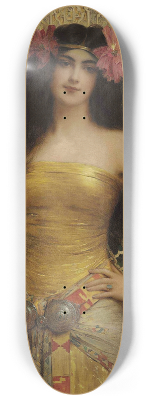 Charles Dubreuil - An Oriental Beauty 8.25 inch art skate deck