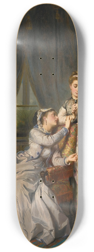 Charles Edouard Boutibonne - Sisters 8.25 inch art skate deck