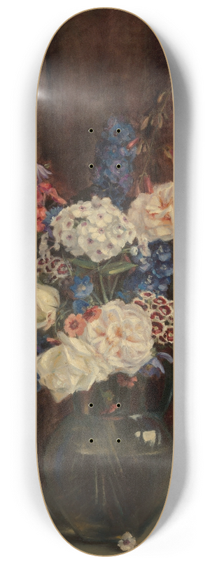 Charles Ethan Porter - Floral Still Life 8.25 inch art skate deck
