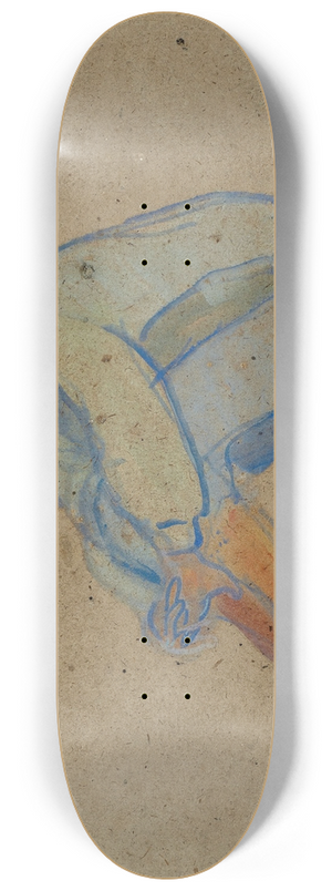Charles Filiger - Jeune breton assis 8.25 inch art skate deck