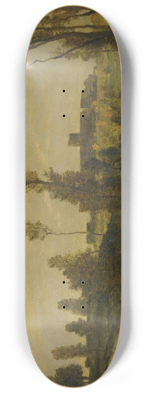 Charles Franois Daubigny - Le Ravin Doptevoz 8.25 inch art skate deck