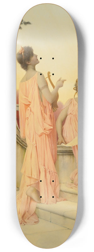 Charles Frederick Lowcock - Evensong 8.25 inch art skate deck