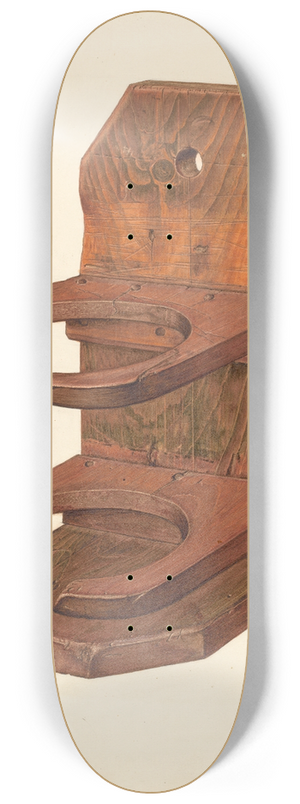 Charles Garjian - Asparagus Buncher 8.25 inch art skate deck