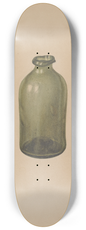 Charles Garjian - Shoe Blacking Bottle 8.25 inch art skate deck