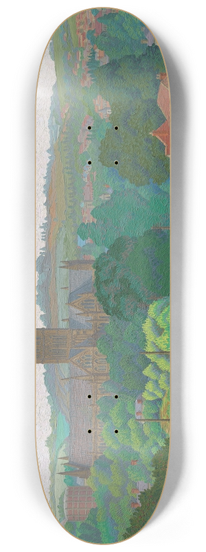 Charles Ginner - Salisbury 8.25 inch art skate deck