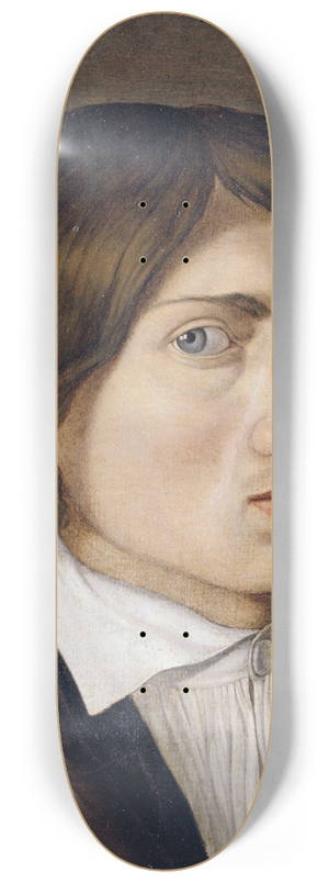 Franz Pforr - Self-portrait 8.25 inch art skate deck