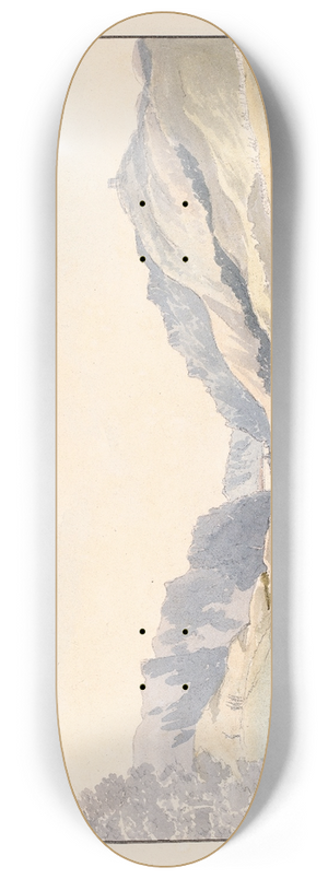 Charles Hamilton Smith - Passage of the Tagus at Villa Velha 8.25 inch art skate deck