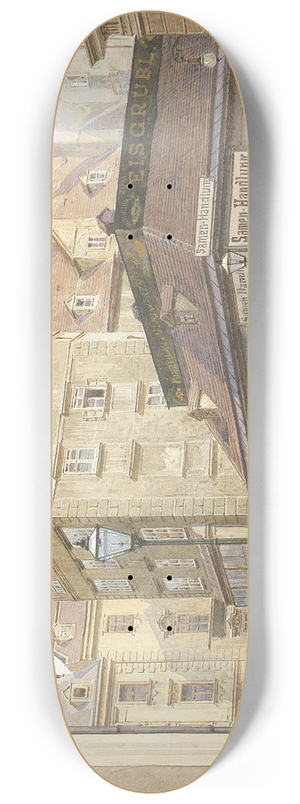 Franz Poledne - Eisgrbl, Vienna 8.25 inch art skate deck Franz Poledne - Eisgrbl, Vienna 8.25 inch art skate deck