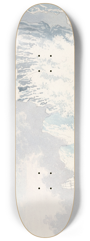 Charles Hamilton Smith - Situation of H.M.S. Hecla & Griper 8.25 inch art skate deck