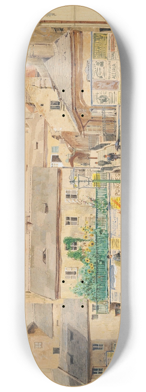 Franz Poledne - Vienna, Ratzenstadl 8.25 inch art skate deck