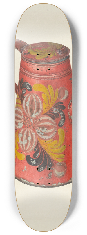 Charles Henning - Coffeepot 8.25 inch art skate deck