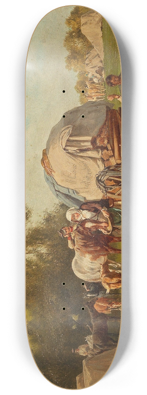 Franz Quaglio - Resting 8.25 inch art skate deck