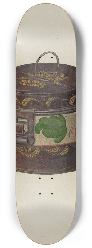 Charles Henning - Toleware Box 8.25 inch art skate deck