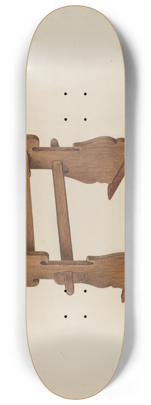 Charles Henning - Trestle Table 8.25 inch art skate deck