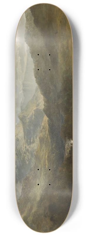 Charles Henry Schwanfelder - A Shoot On The Moors 8.25 inch art skate deck