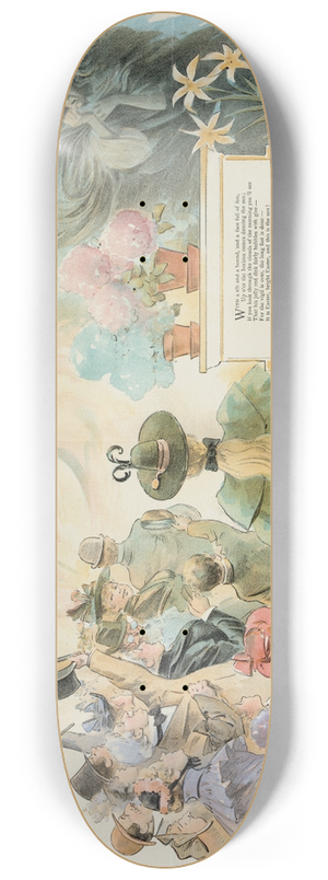 Charles Jay Taylor - Easter boom 8.25 inch art skate deck