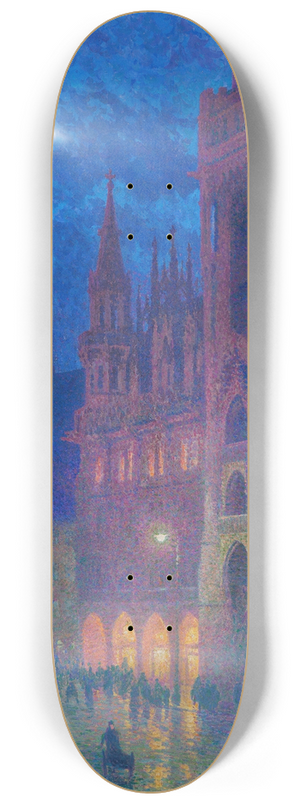 Charles Johann Palmi - Mnchen, Marienplatz 8.25 inch art skate deck