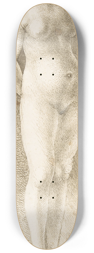 Albrecht Drer - Fortuna in a Niche 8.25 inch art skate deck Albrecht Drer - Fortuna in a Niche 8.25 inch art skate deck