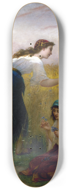 Charles Landelle - Les Bleuets 8.25 inch art skate deck