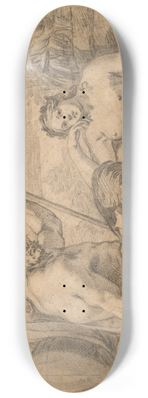 Charles Le Brun - Dawn 8.25 inch art skate deck