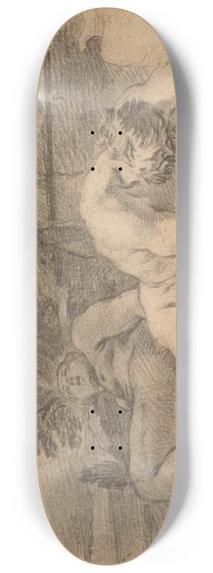 Charles Le Brun - Night 8.25 inch art skate deck