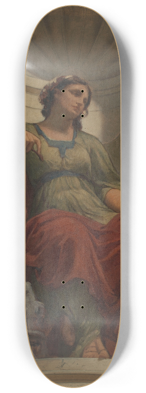 Charles Louis Mller - linvention (ou la sculpture) 8.25 inch art skate deck