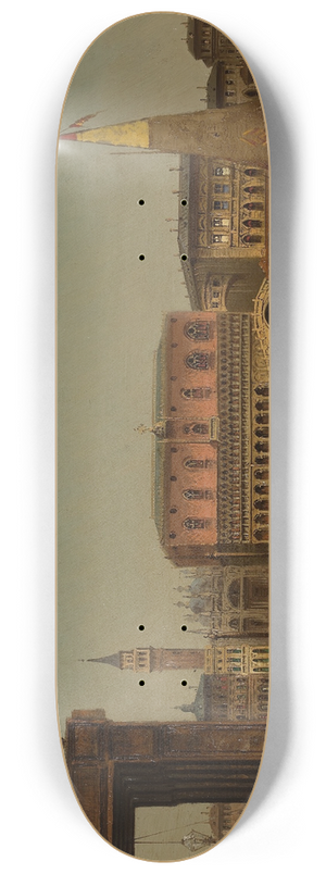 Charles Marchand - View of Venice 8.25 inch art skate deck
