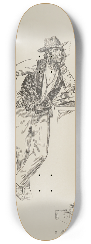 Charles Marion Russell - russellprints00russ 8.25 inch art skate deck