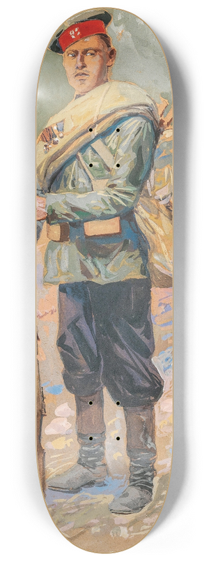 Franz Roubaud - Russischer Infanterist 8.25 inch art skate deck